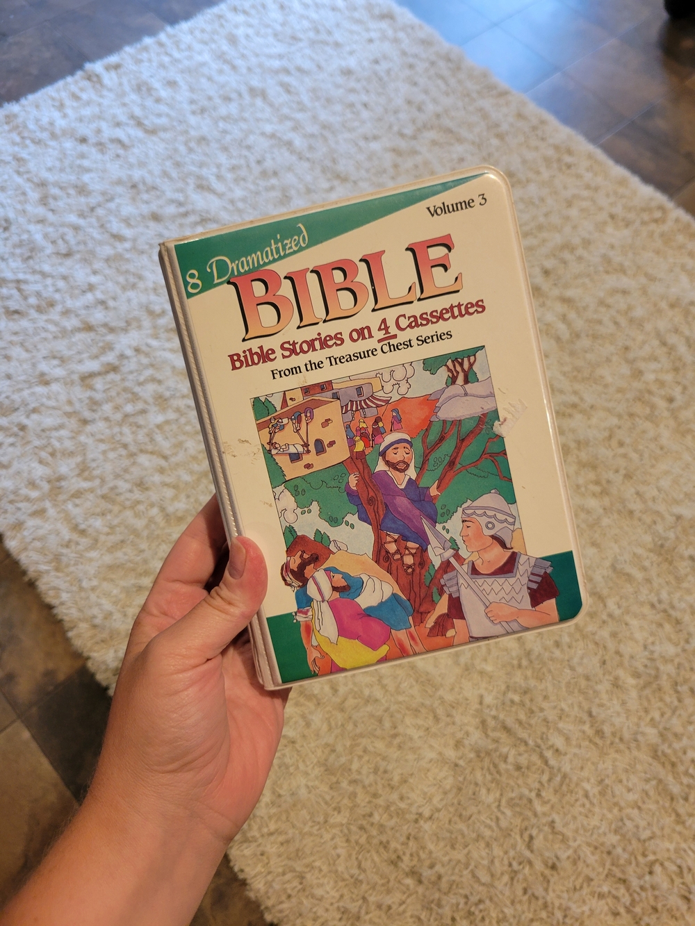 Treasure Chest Dramatized Bible Stories on 4 Cassettes